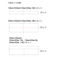 マグネットシート・白無地　300mm×1000mm